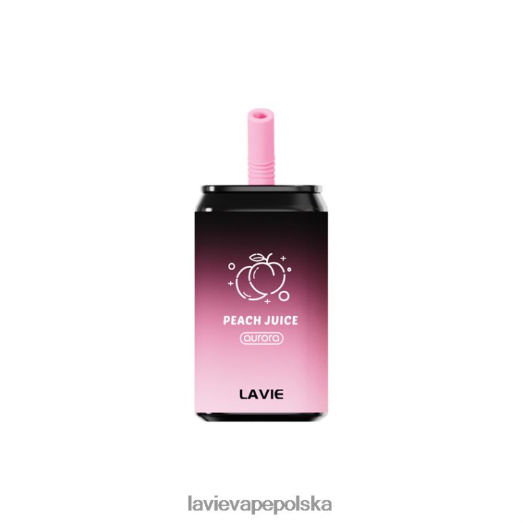 Lavie Puffs 6228N2144 LAVIE Aurora 11 000 zaciągnięć sok brzoskwiniowy