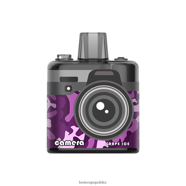 Lavie Puffs 6228N2172 LAVIE Camera 8000 zaciągnięć lód winogronowy