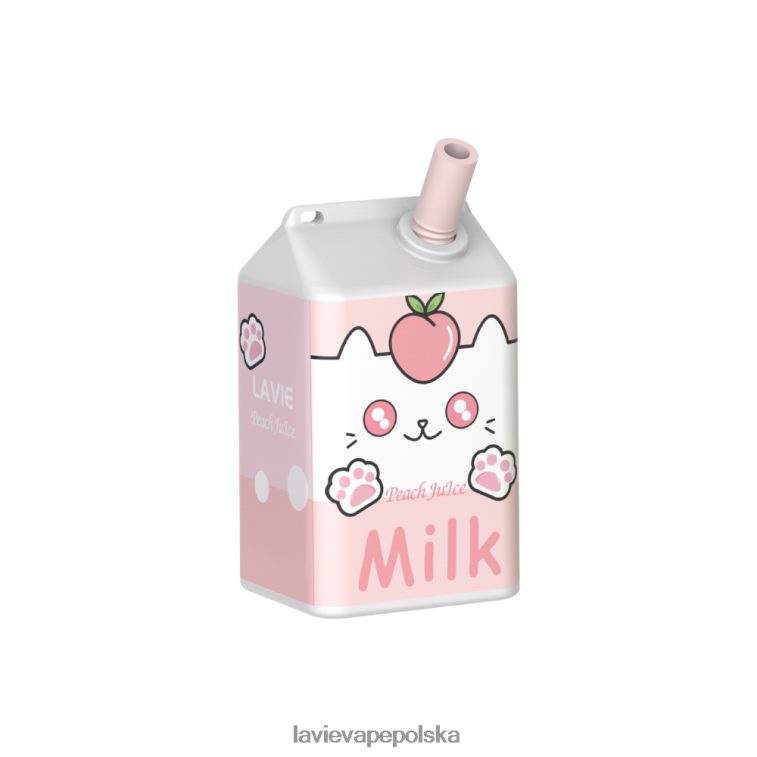 Lavie Puffs 6228N2179 LAVIE MILK 7000 zaciągnięć sok brzoskwiniowy