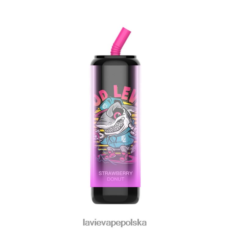Lavie Puffs 6228N2249 LAVIE Cola Plus 7500 zaciągnięć pączek truskawkowy
