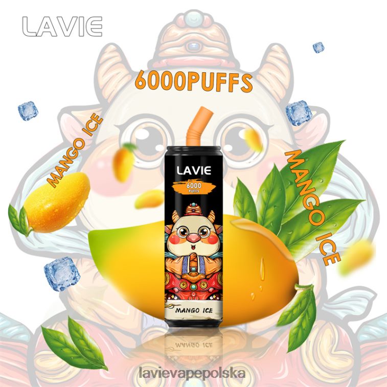 Lavie Puffs 6228N2270 LAVIE Coke BAR 6000 zaciągnięć lód mango