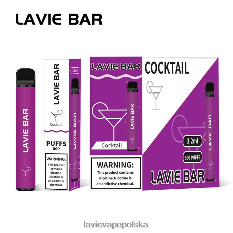 Lavie Puffs 6228N2312 LAVIE BAR 800 zaciągnięć koktajl
