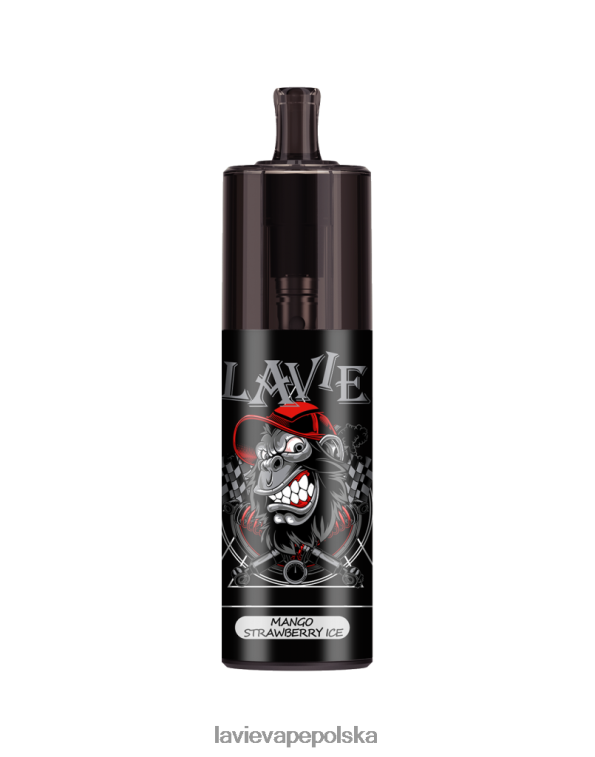 Lavie Puffs 6228N2333 LAVIE COLOUR BAR Kontrola przepływu powietrza na poziomie 10000 zaciągnięć lód truskawkowy z mango