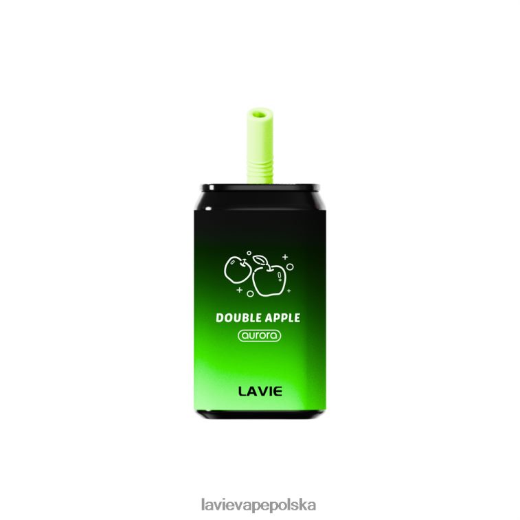 Lavie Vape Cena 6228N2142 LAVIE Aurora 11 000 zaciągnięć podwójne jabłko