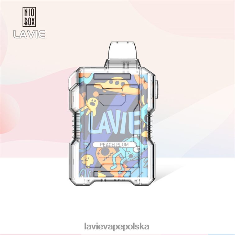 Lavie Vape Cena 6228N2198 LAVIE NIO BOX 9000 zaciągnięć śliwka brzoskwiniowa