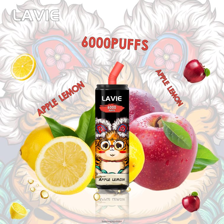 Lavie Vape Cena 6228N2275 LAVIE Coke BAR 6000 zaciągnięć jabłkowo-cytrynowe