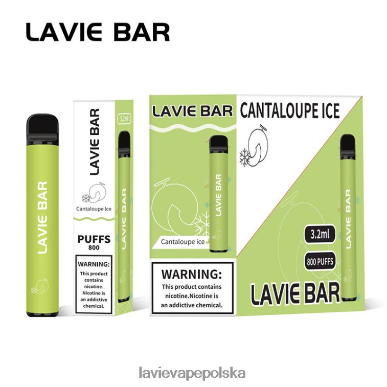 Lavie Vape Cena 6228N2317 LAVIE BAR 800 zaciągnięć lód kantalupowy