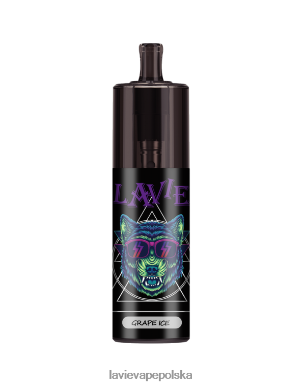 Lavie Vape Cena 6228N2331 LAVIE COLOUR BAR Kontrola przepływu powietrza na poziomie 10000 zaciągnięć lód winogronowy
