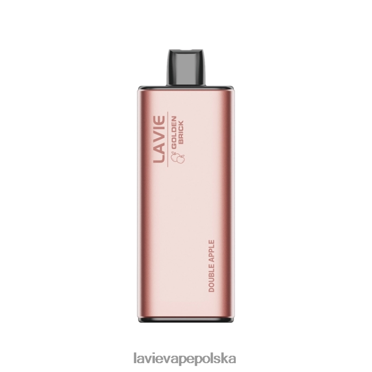 Lavie Vape Cena 6228N258 LAVIE GOLDEN BRICK 10 000 zaciągnięć podwójne jabłko
