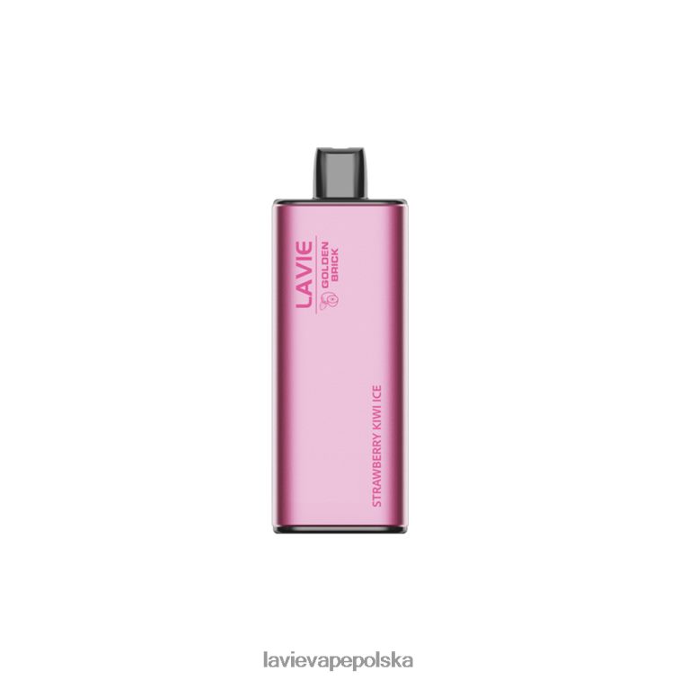 Lavie Vape Cena 6228N265 LAVIE GOLDEN BRICK 10 000 zaciągnięć lód truskawkowy i kiwi