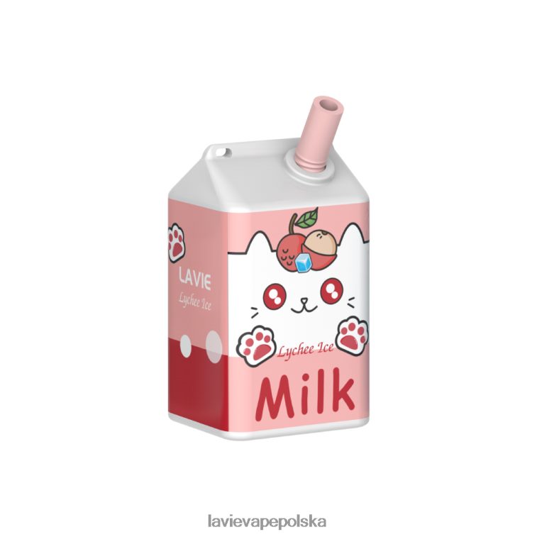 Lavie Vape Polska 6228N2183 LAVIE MILK 7000 zaciągnięć lód liczi