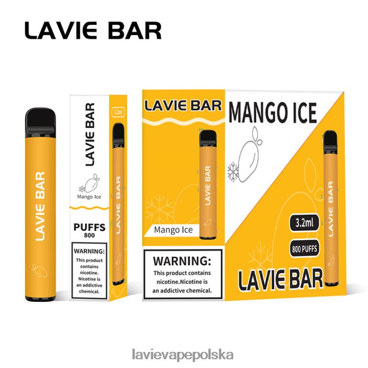 Lavie Vape Polska 6228N2309 LAVIE BAR 800 zaciągnięć lód mango