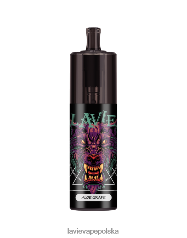 Lavie Vape Polska 6228N2330 LAVIE COLOUR BAR Kontrola przepływu powietrza na poziomie 10000 zaciągnięć winogrono aloesowe