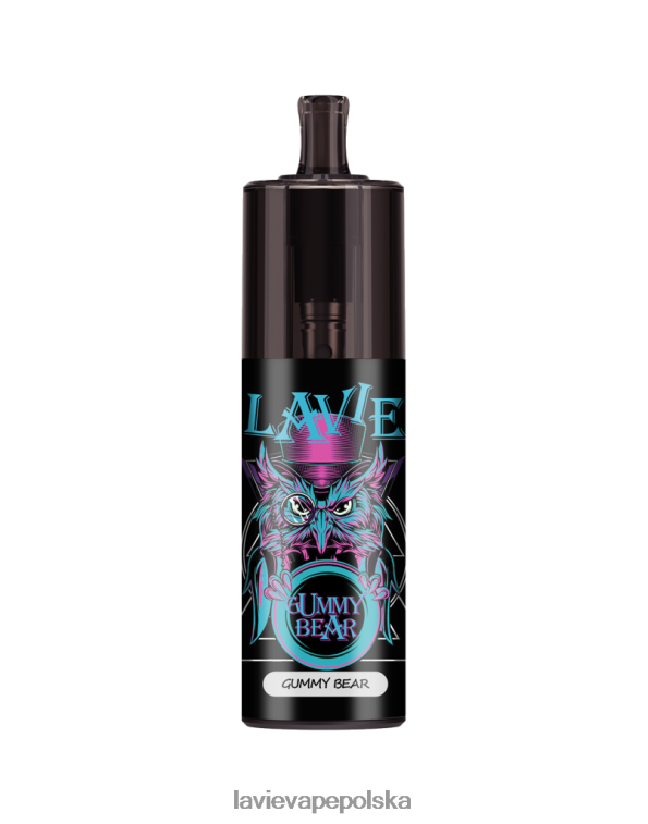 Lavie Vape Polska 6228N2337 LAVIE COLOUR BAR Kontrola przepływu powietrza na poziomie 10000 zaciągnięć gumowy miś