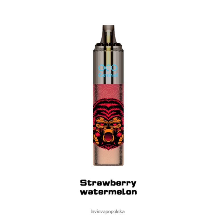 Lavie Vape Polska 6228N2358 LAVIE OCO karnawał 10000 zaciągnięć arbuz truskawkowy