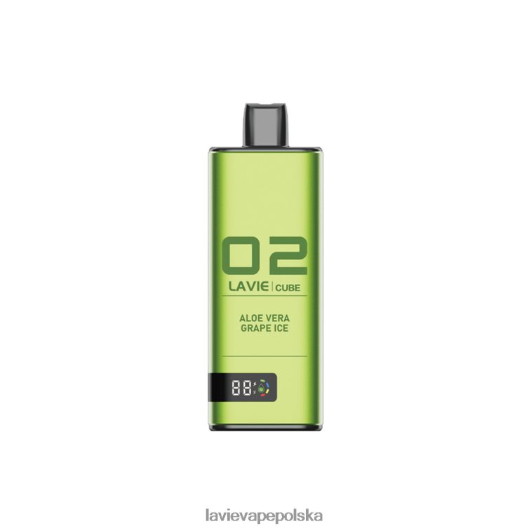 Lavie Vape Polska 6228N236 LAVIE Cube 20 000 zaciągnięć lód winogronowy z aloesu