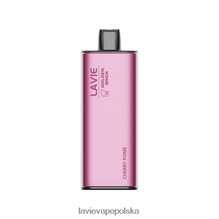 Lavie Vape Polska 6228N257 LAVIE GOLDEN BRICK 10 000 zaciągnięć wiśniowy pom
