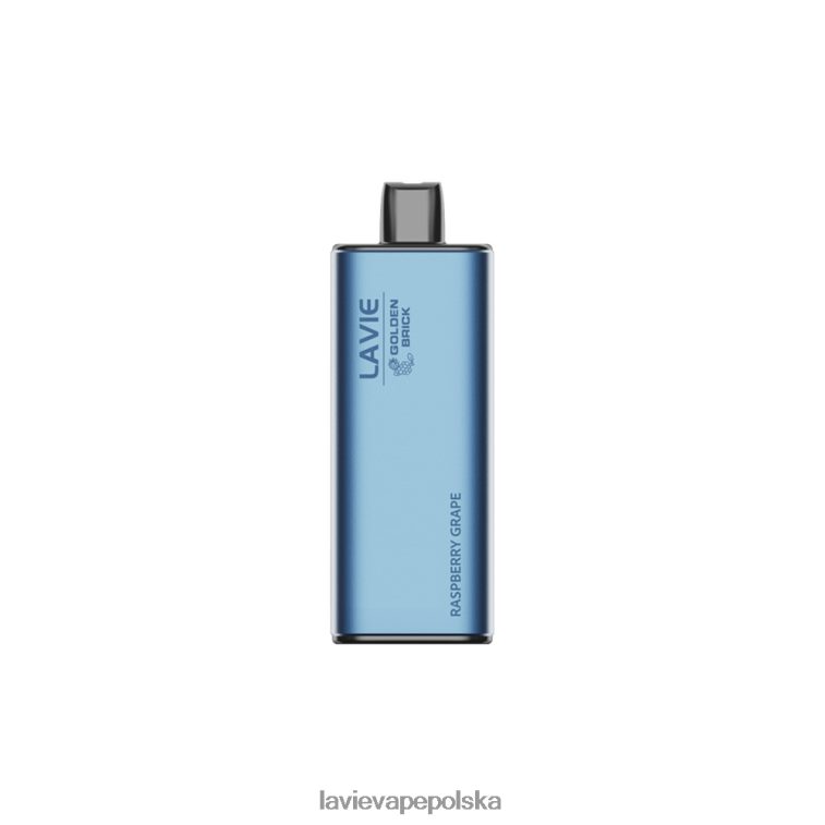 Lavie Vape Polska 6228N264 LAVIE GOLDEN BRICK 10 000 zaciągnięć winogrono malinowe