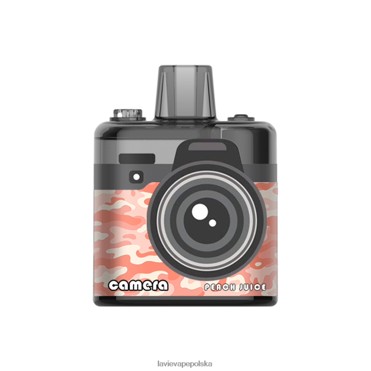Lavie Vape Price 6228N2174 LAVIE Camera 8000 zaciągnięć sok brzoskwiniowy