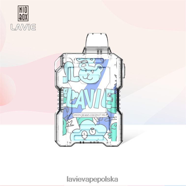 Lavie Vape Price 6228N2188 LAVIE NIO BOX 9000 zaciągnięć mleko kokosowe z zielonej fasoli