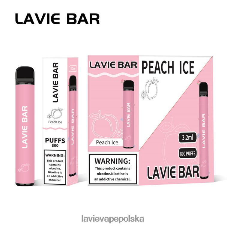 Lavie Vape Price 6228N2314 LAVIE BAR 800 zaciągnięć lód brzoskwiniowy