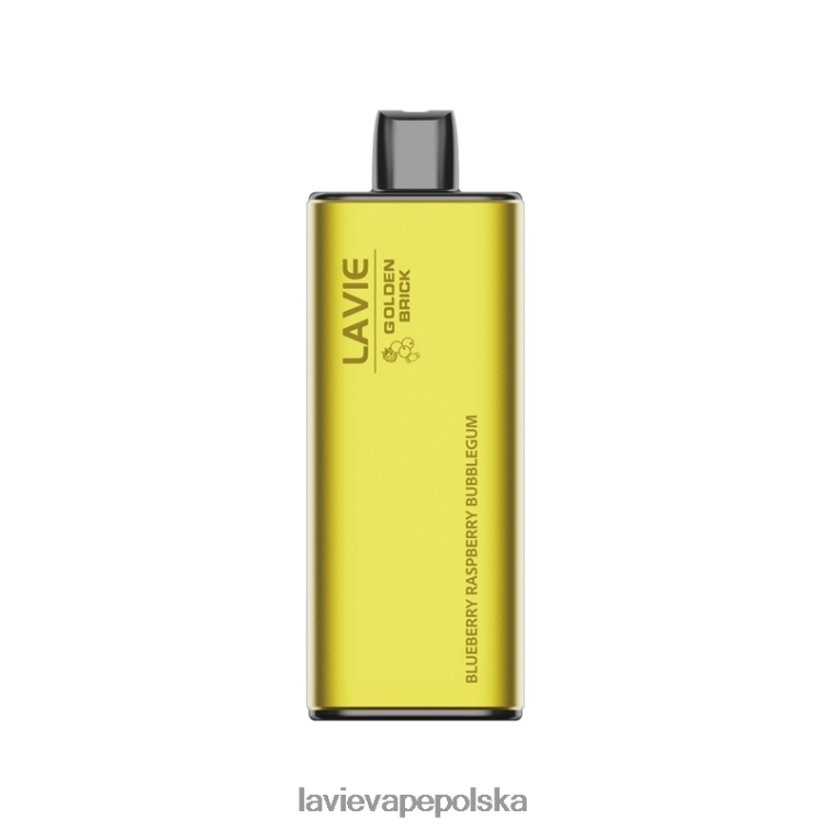 Lavie Vape Price 6228N255 LAVIE GOLDEN BRICK 10 000 zaciągnięć guma balonowa jagodowo-malinowa