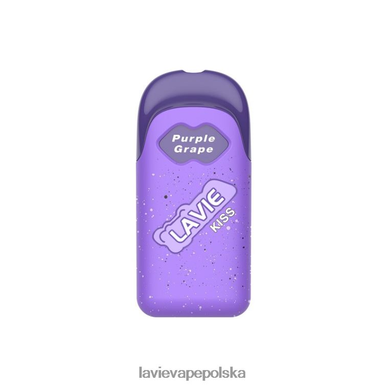 Lavie Vape Review 6228N2112 LAVIE KISS 8000 zaciągnięć fioletowe winogrono