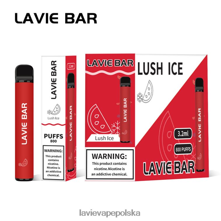 Lavie Vape Review 6228N2308 LAVIE BAR 800 zaciągnięć bujny lód