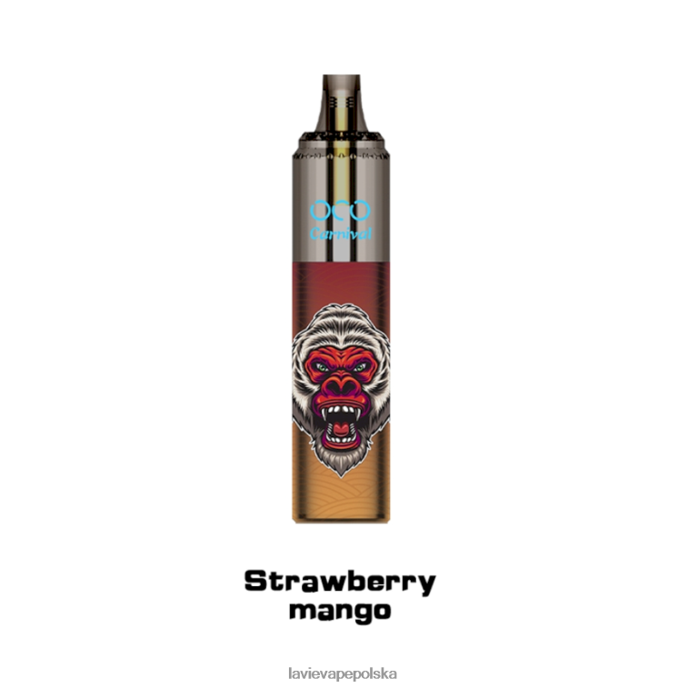 Lavie Vape Review 6228N2357 LAVIE OCO karnawał 10000 zaciągnięć mango truskawkowe