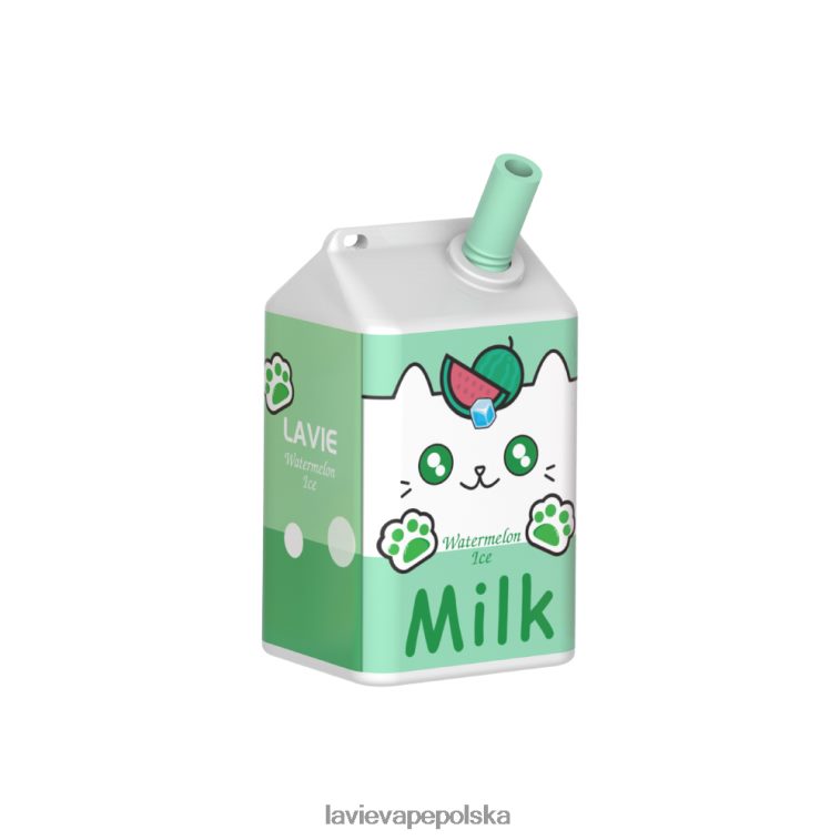 Lavie Vape Sklep 6228N2185 LAVIE MILK 7000 zaciągnięć lód arbuzowy