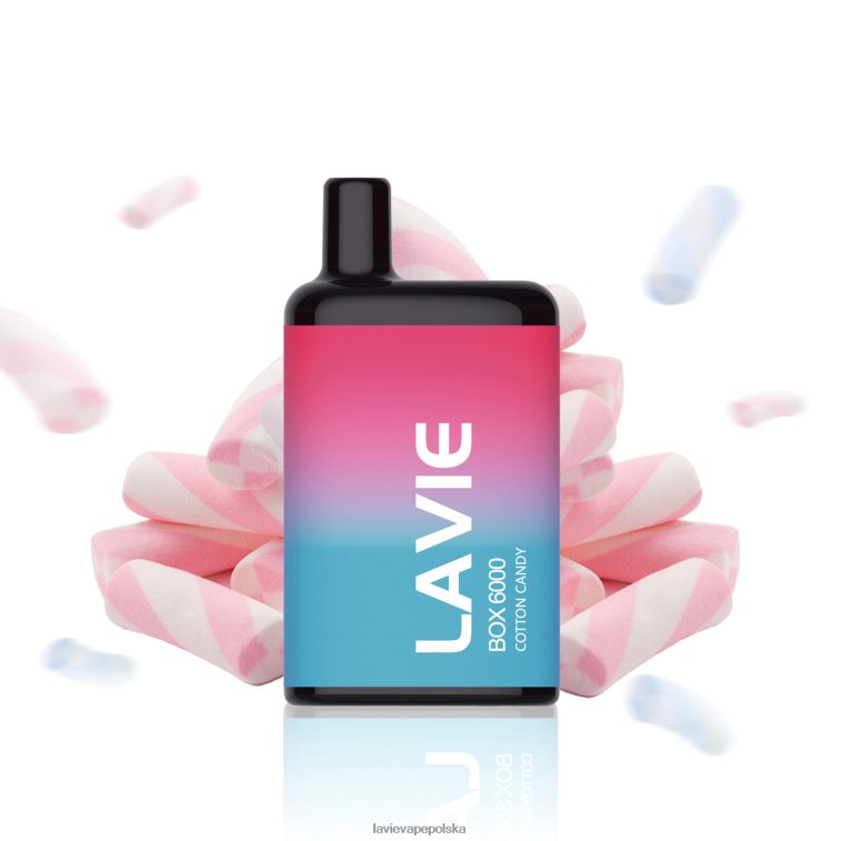 Lavie Vape Sklep 6228N2206 LAVIE BOX 6000 zaciągnięć wata cukrowa