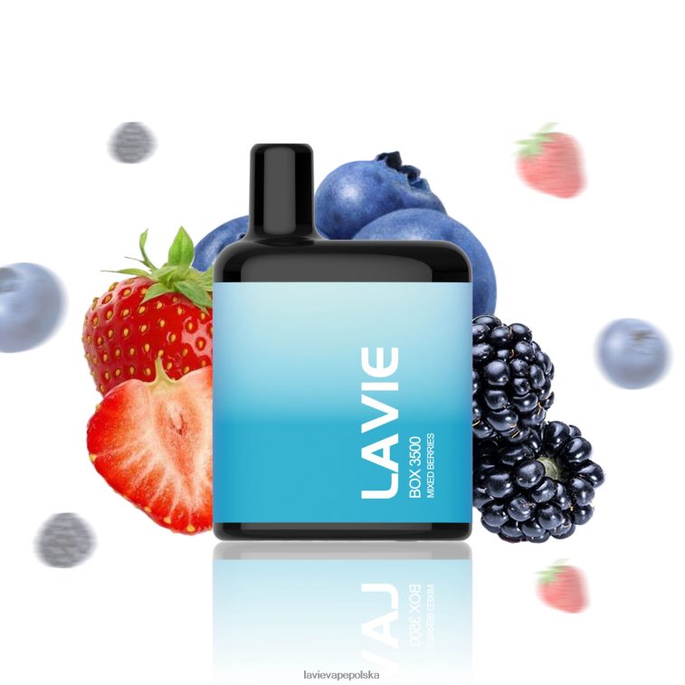 Lavie Vape Sklep 6228N2213 LAVIE BOX 3500 zaciągnięć mieszane jagody