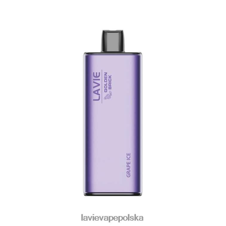Lavie Vape Sklep 6228N259 LAVIE GOLDEN BRICK 10 000 zaciągnięć lód winogronowy