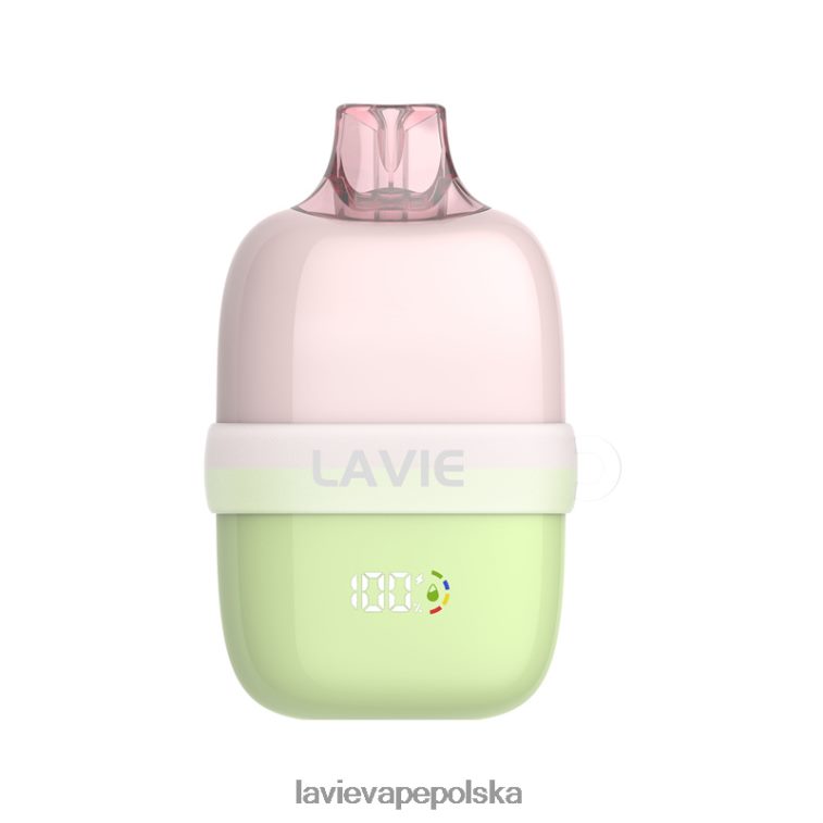Lavie Vape Sklep 6228N287 LAVIE INSIDER 12 000 zaciągnięć zielony lód winogronowy