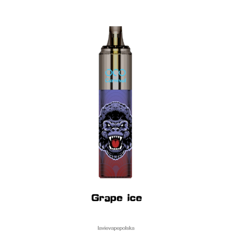 Lavie Vape Review 6228N2350 LAVIE OCO karnawał 10000 zaciągnięć lód winogronowy