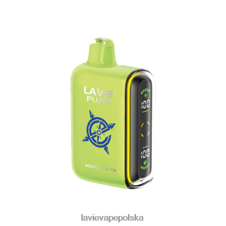 Lavie Vape Cena 6228N2100 LAVIE PLUS 15 000 zaciągnięć kwaśny lód jabłkowy